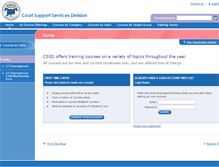 Tablet Screenshot of cssd.ctclearinghouse.org